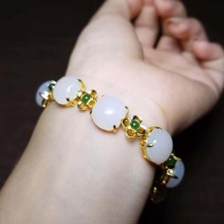 金苹果手链 女款