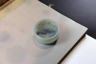 今日美物|和田玉|��花玉杯